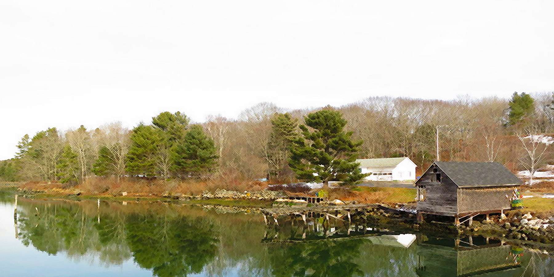 A photo of River in Trevett, ME A photo of River in Trevett, ME