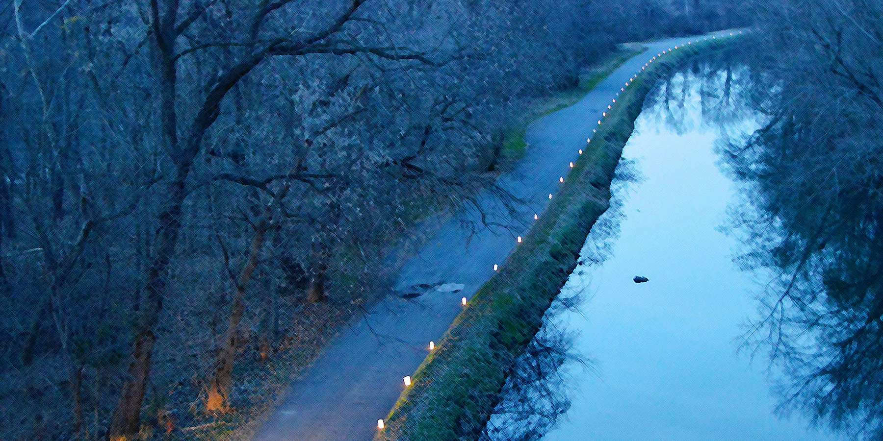Photo of the Schuylkill Canal in Mont Clare, Pennsylvania Photo of the Schuylkill Canal in Mont Clare, Pennsylvania