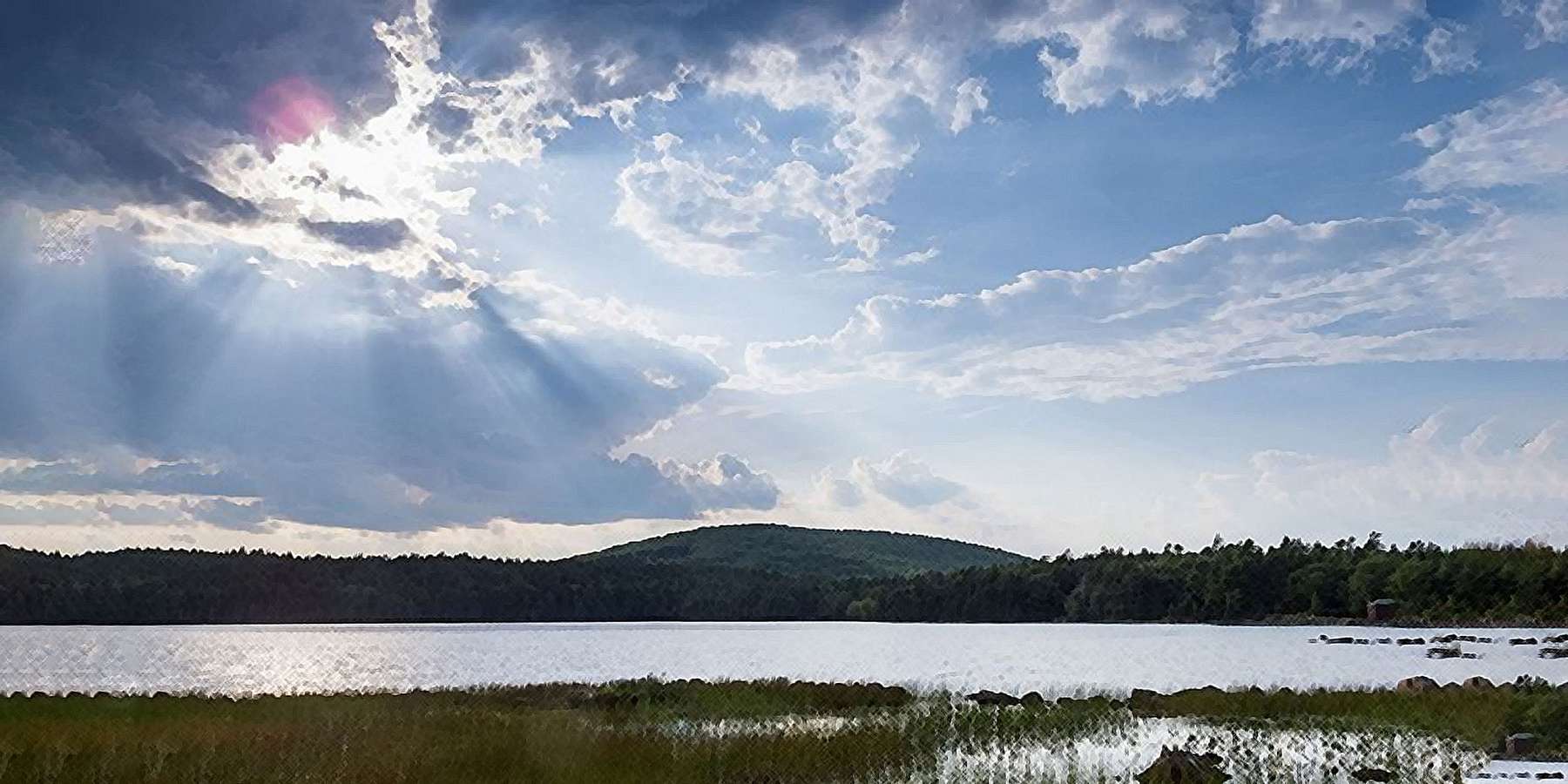 Photo of Eagle Lake Cloudburst in New Harbor, Maine Photo of Eagle Lake Cloudburst in New Harbor, Maine