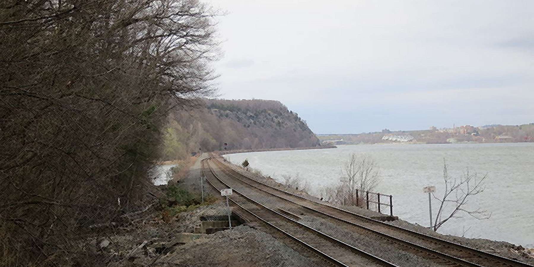 A photo of the river subdivision in Milton, New York A photo of the river subdivision in Milton, New York