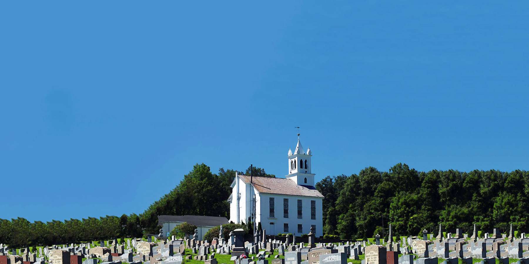 Photo of Longswamp United Church in Mertztown, Pennsylvania Photo of Longswamp United Church in Mertztown, Pennsylvania