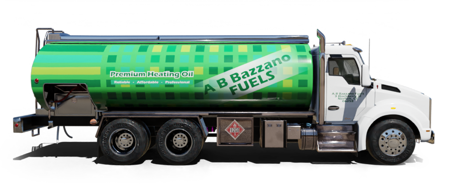 Heatly Oil truck Heatly Oil Truck in front of metro line