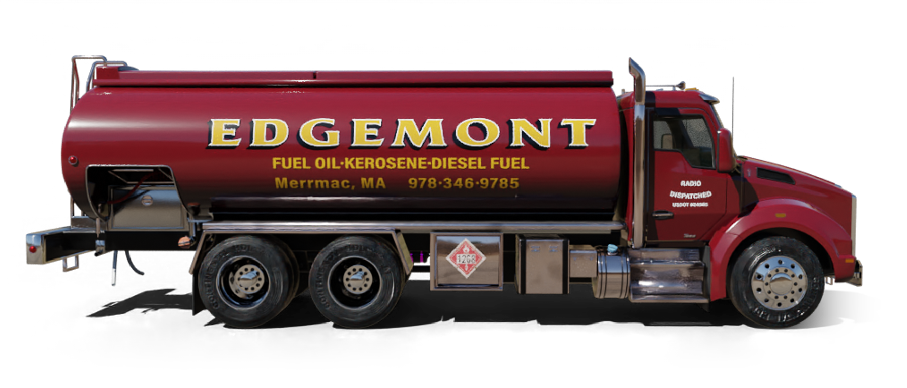 Heatly Oil truck Heatly Oil Truck in front of metro line