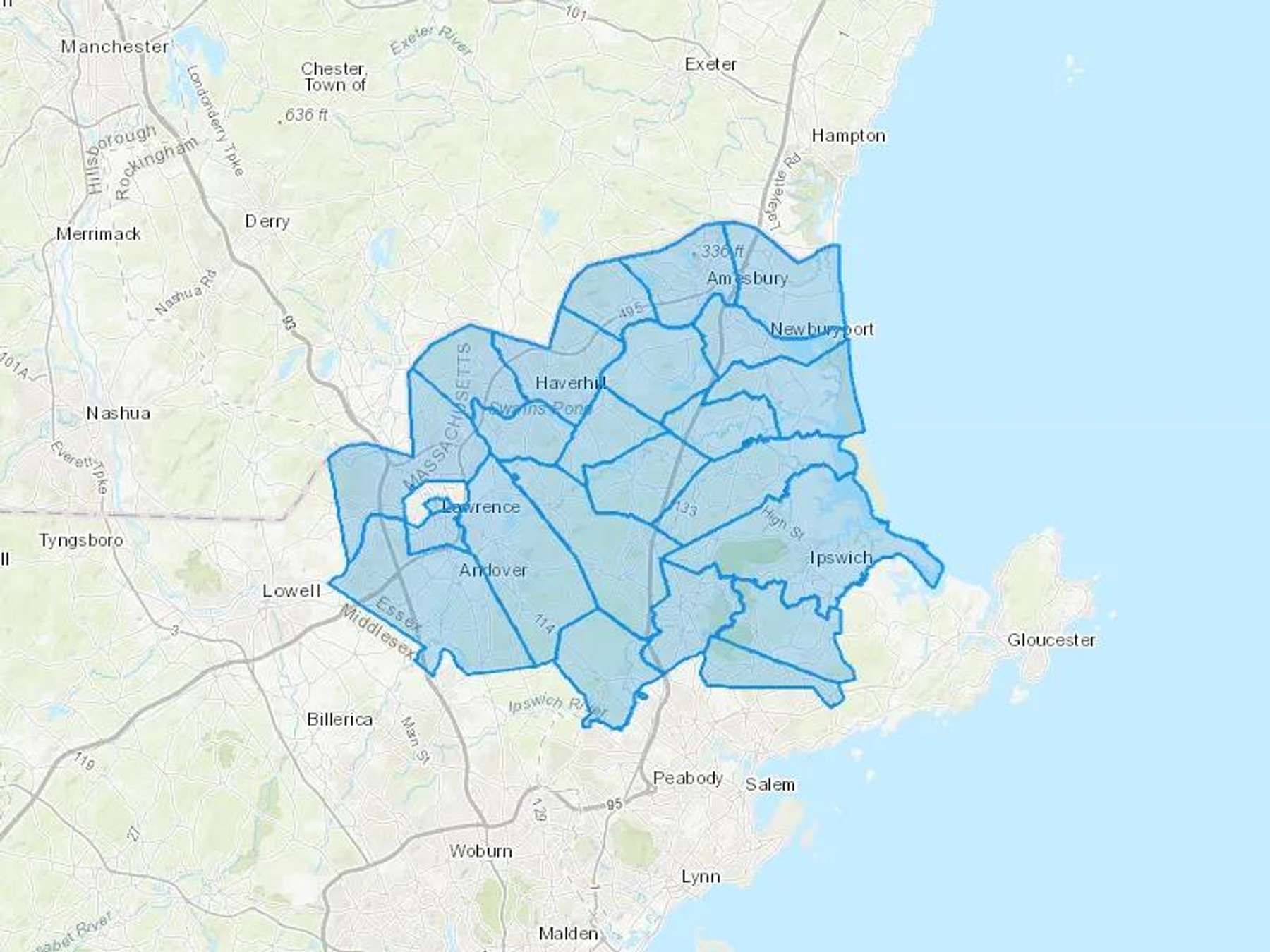 Edgemont Oil Llc Cash Heating Oil Delivery Map Map With The Edgemont Oil Llc Heating Oil Delivery Area Shaded In Blue