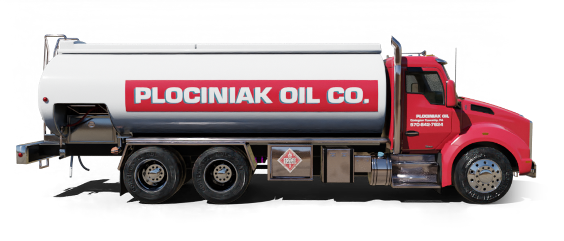 Heatly Oil truck Heatly Oil Truck in front of metro line