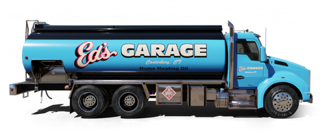 Ed's Garage Inc Heating Oil Prices Flag Photo of Ed's Garage Inc flag denoting best heating oil prices the company offers