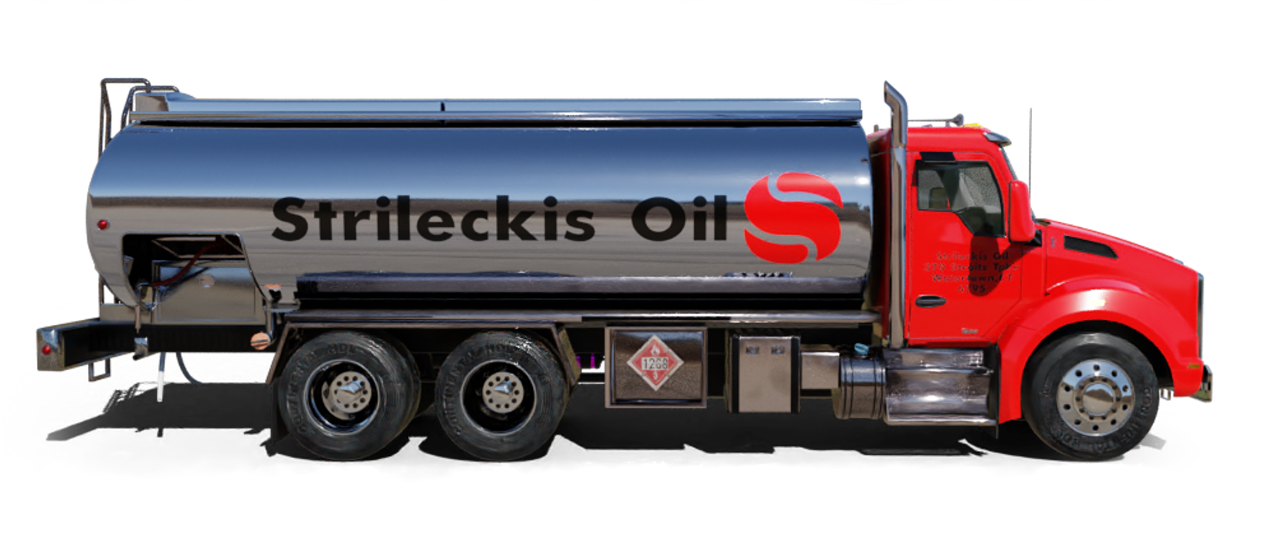 Heatly Oil truck Heatly Oil Truck in front of metro line