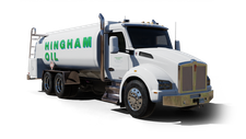 Hingham Oil Cash Heating Oil truck Photo of a Hingham Oil heating oil truck