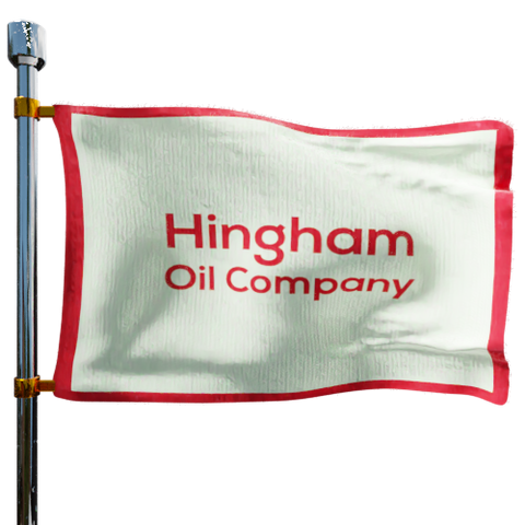 Hingham Oil Heating Oil Prices Flag Photo of Hingham Oil flag denoting best heating oil prices the company offers