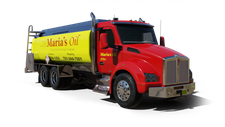 Maria's Oil Cash Heating Oil truck Photo of a Maria's Oil heating oil truck