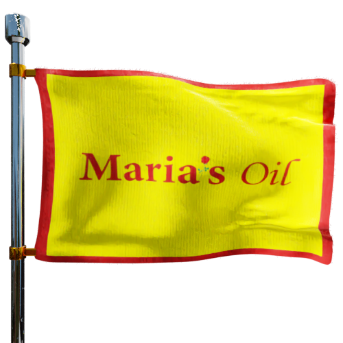 Maria's Oil cash heating oil price logo