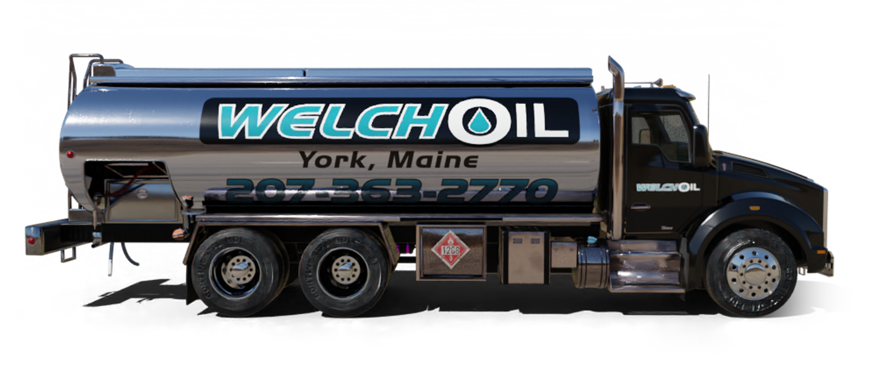 Heatly Oil truck Heatly Oil Truck in front of metro line