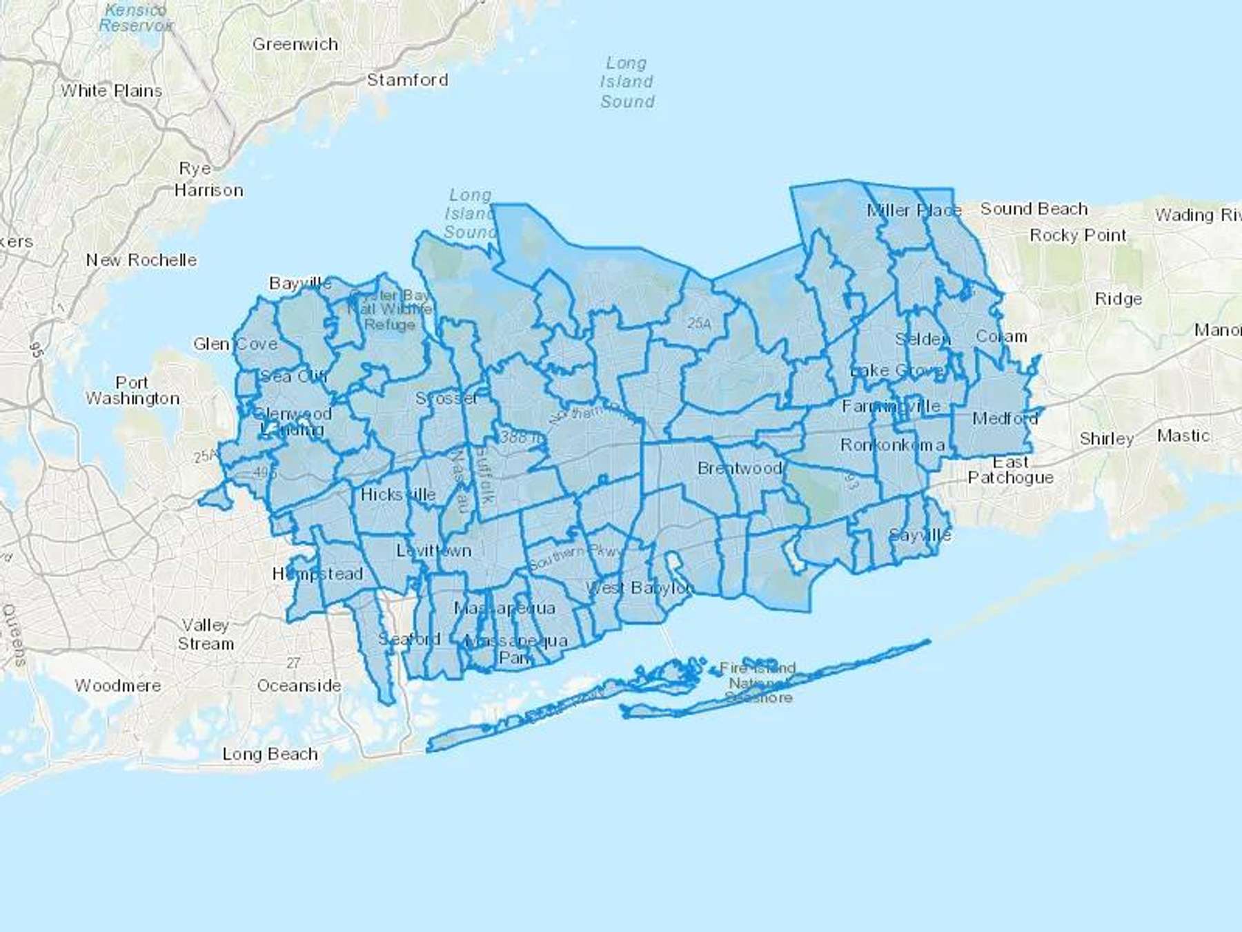 Lewisy Fuel Oil Inc Cash Heating Oil Delivery Map Map With The Lewisy Fuel Oil Inc Heating Oil Delivery Area Shaded In Blue
