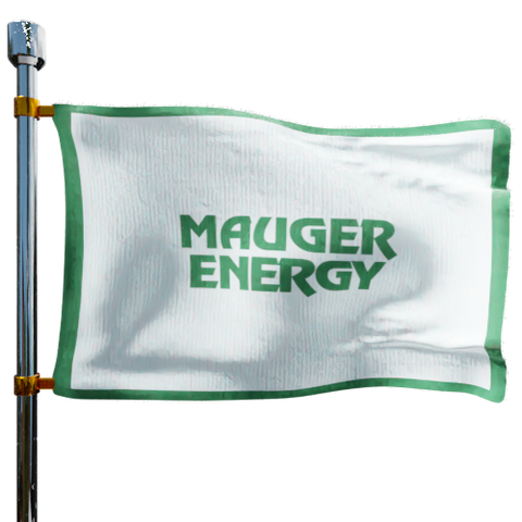 Mauger & Company Inc Heating Oil Prices Flag Photo of Mauger & Company Inc flag denoting best heating oil prices the company offers