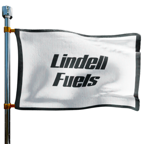 Photo of Lindell Fuels flag denoting best heating oil prices the company offers