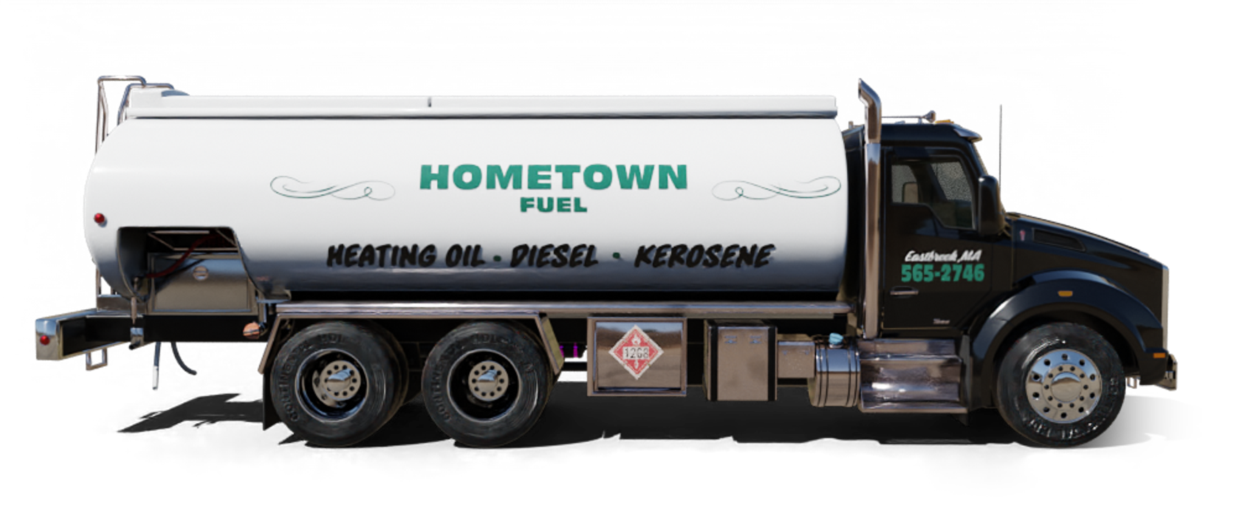 Bottomline Oil Berkshire Truck parked Bottomline Oil Berkshire Truck parked