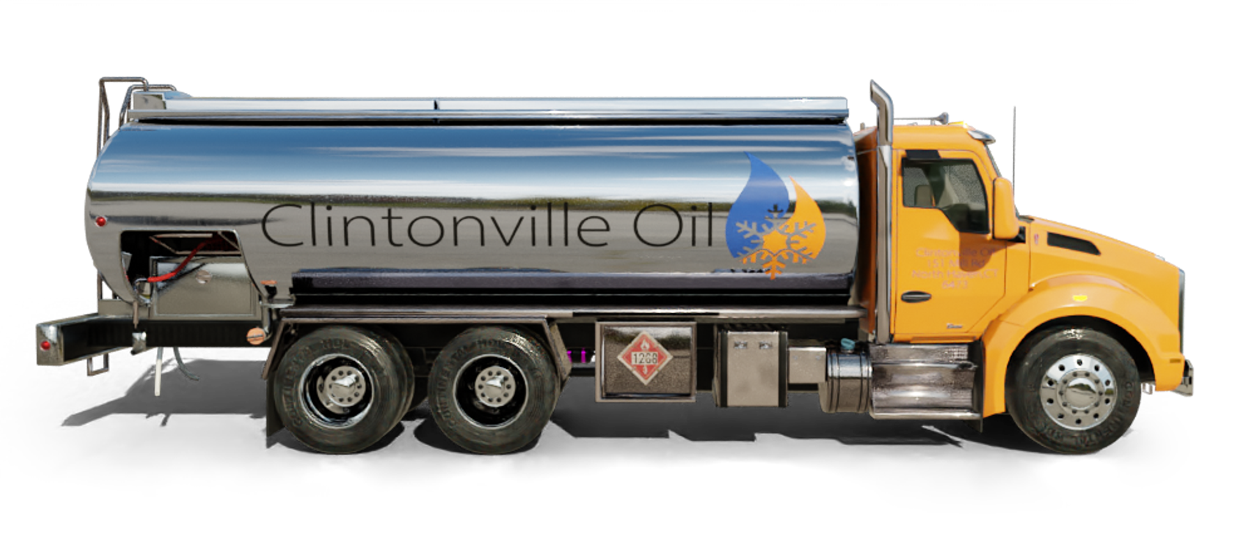 Heatly Oil truck Heatly Oil Truck in front of metro line