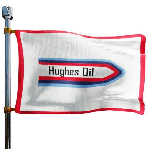 Hughes Oil cash heating oil price logo