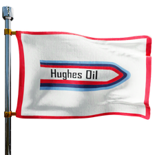 Hughes Oil Heating Oil Prices Flag Photo of Hughes Oil flag denoting best heating oil prices the company offers