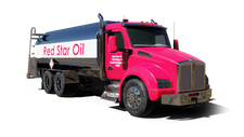 Red Star Oil Co Cash Heating Oil truck Photo of a Red Star Oil Co heating oil truck