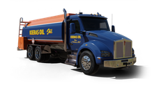 Kieras Oil Inc Cash Heating Oil truck Photo of a Kieras Oil Inc heating oil truck