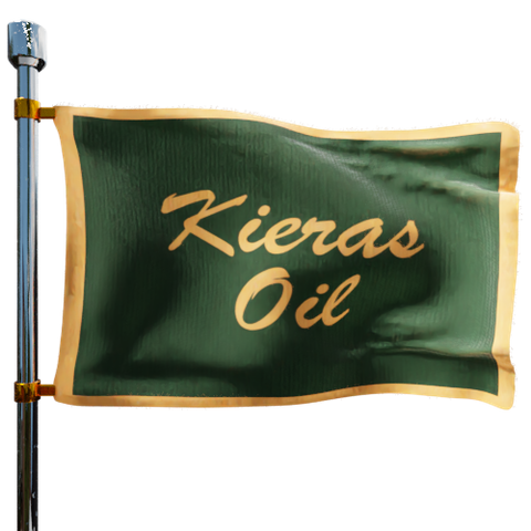Kieras Oil Inc Heating Oil Prices Flag Photo of Kieras Oil Inc flag denoting best heating oil prices the company offers