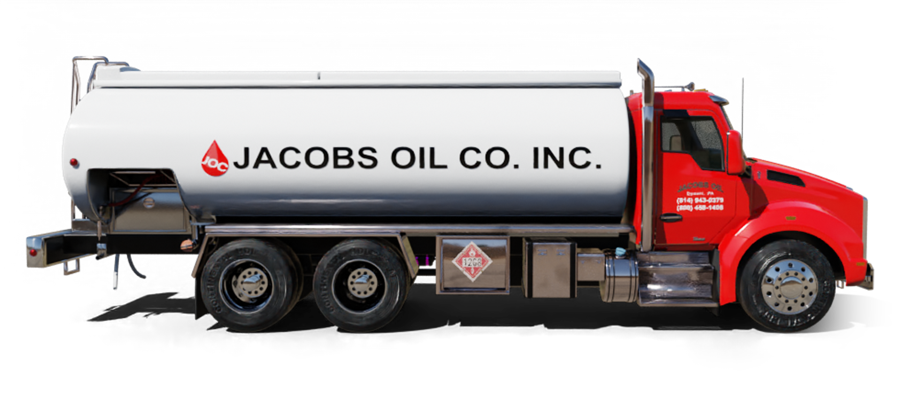 Heatly Oil truck Heatly Oil Truck in front of metro line