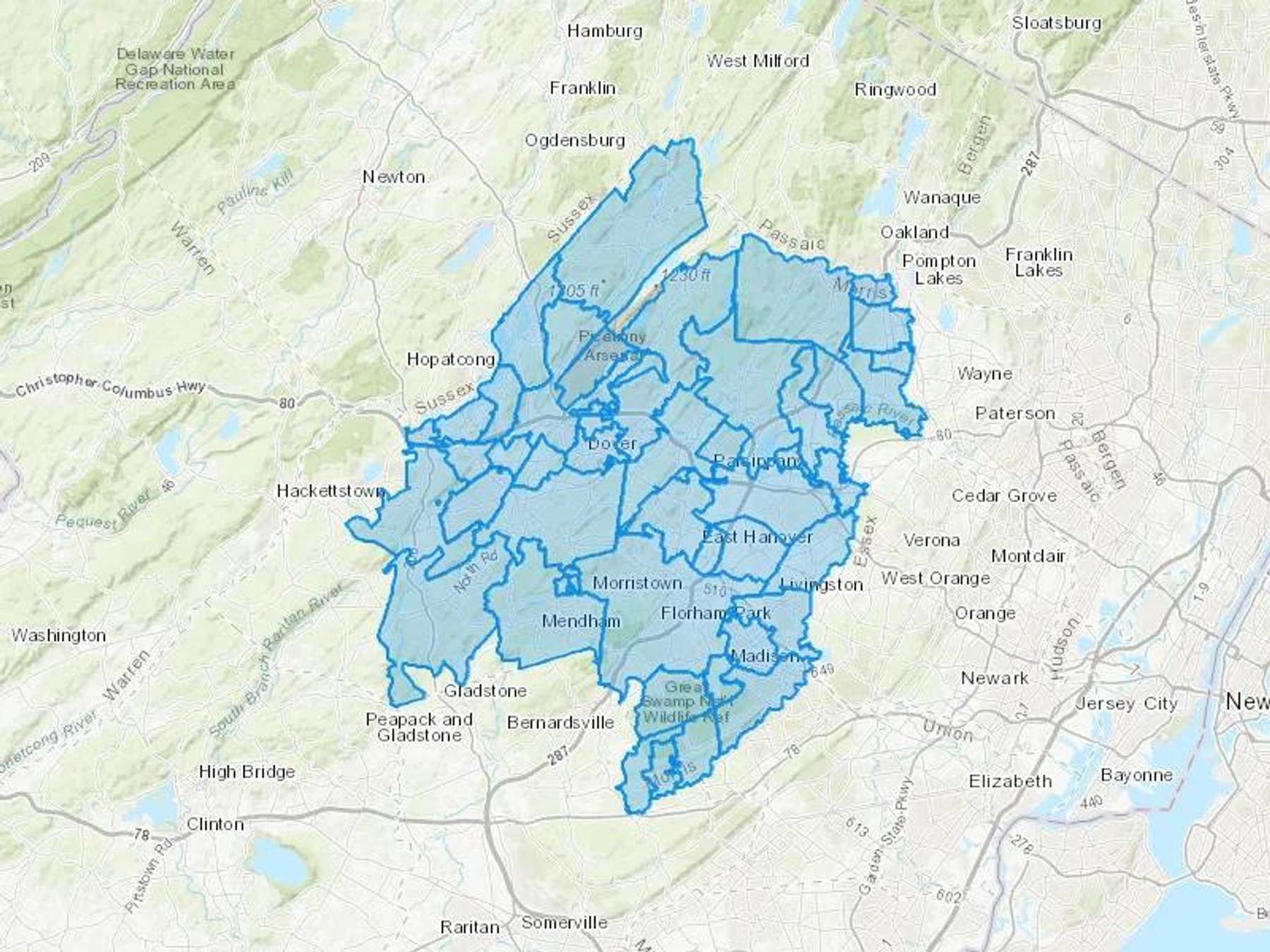 Affordable Oil Cash Heating Oil Delivery Map Map With The Affordable Oil Heating Oil Delivery Area Shaded In Blue