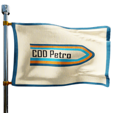 COD Petro Heating Oil Prices Flag Photo of COD Petro flag denoting best heating oil prices the company offers