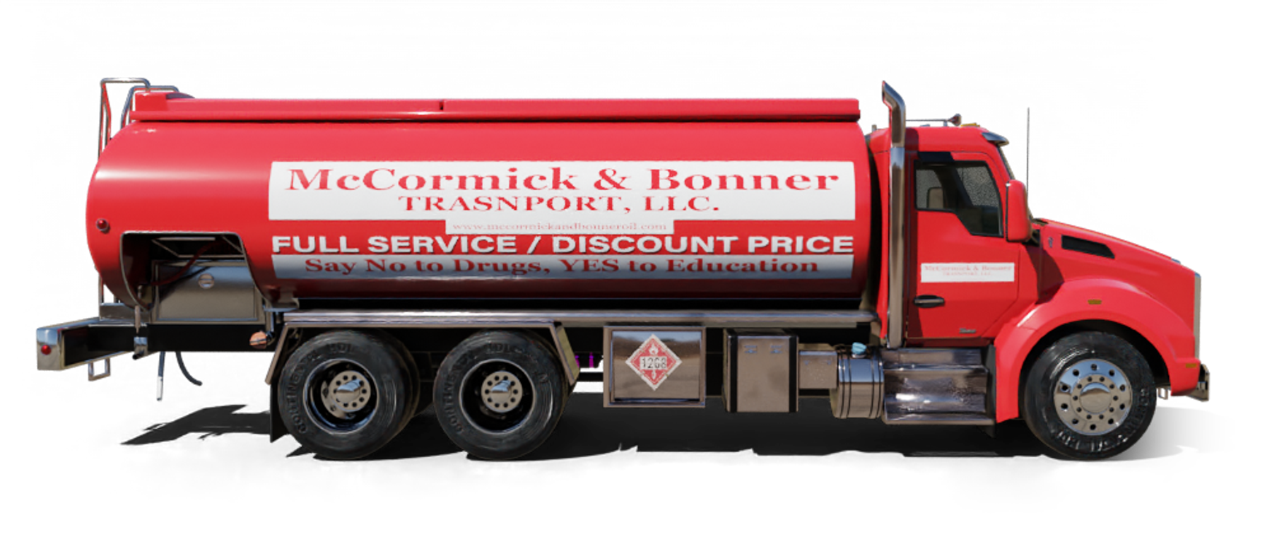 A. Sforza & Sons Heating Oil Truck A. Sforza & Sons residential home heating oil truck in front of the electric station in Freeport, Long Island, New York delivering fuel oil.