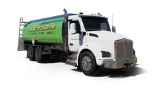 Action Fuel Oil Corp Cash Heating Oil truck Photo of a Action Fuel Oil Corp heating oil truck