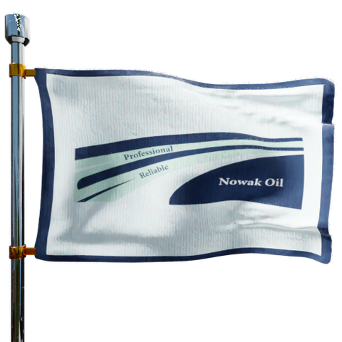 Nowak Oil Co Heating Oil Prices Flag Photo of Nowak Oil Co flag denoting best heating oil prices the company offers