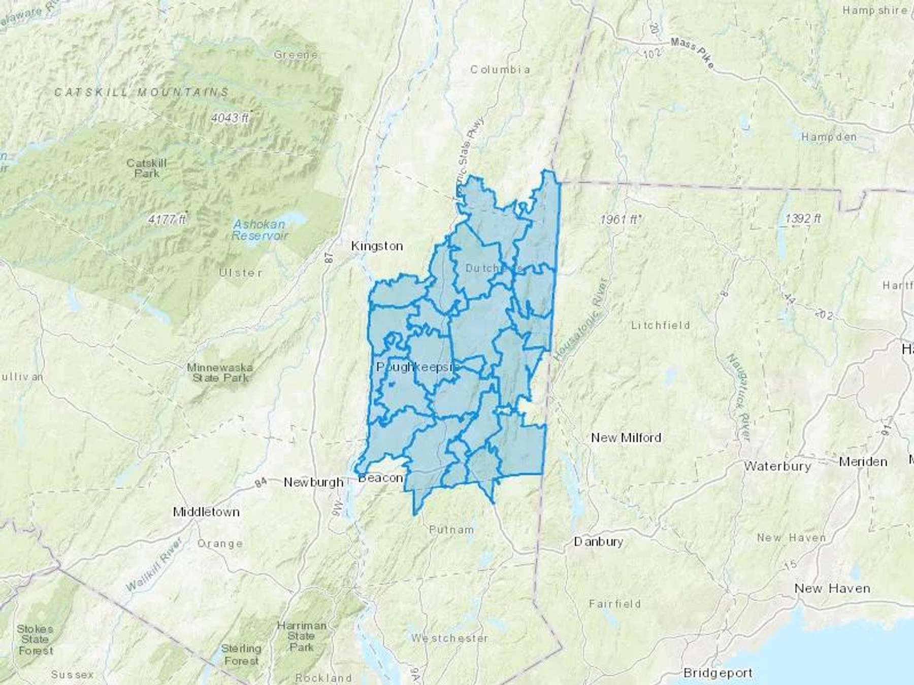 Taylor Oil Cash Heating Oil Delivery Map Map With The Taylor Oil Heating Oil Delivery Area Shaded In Blue