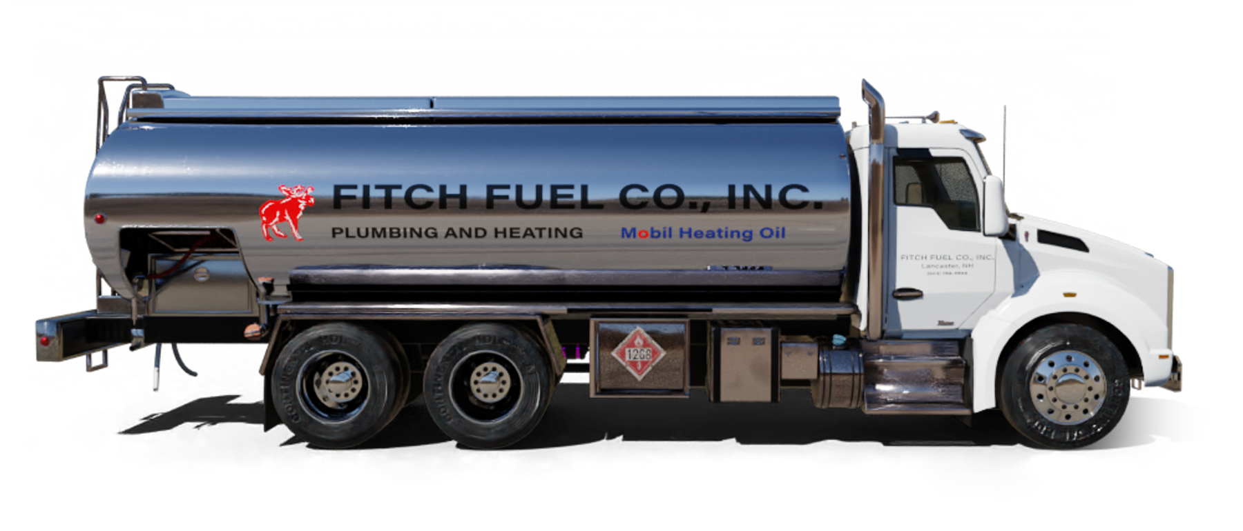 Heatly Oil truck Heatly Oil Truck in front of metro line