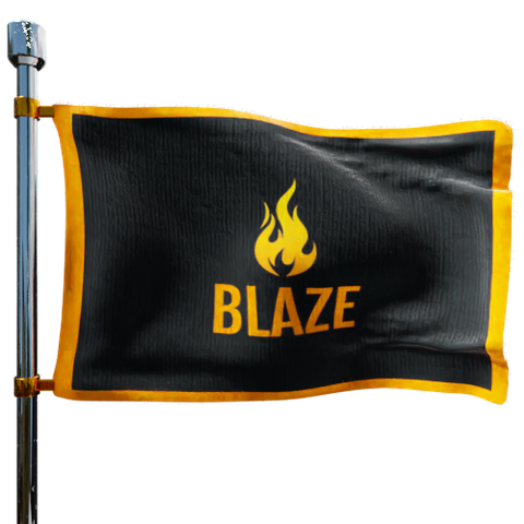 Blaze Oil Corporation Heating Oil Prices Flag Photo of Blaze Oil Corporation flag denoting best heating oil prices the company offers