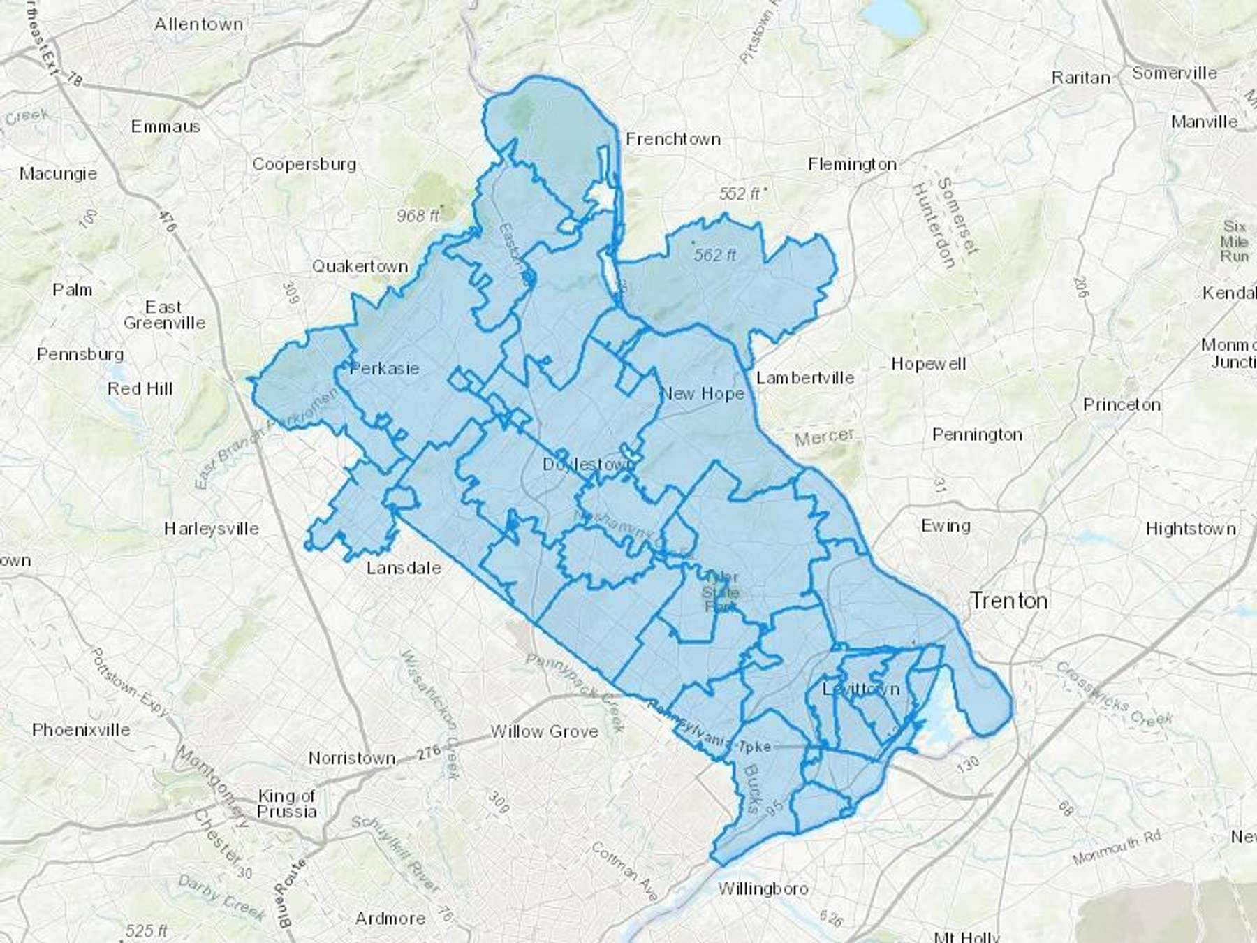 Blaze Oil Corporation Cash Heating Oil Delivery Map Map With The Blaze Oil Corporation Heating Oil Delivery Area Shaded In Blue