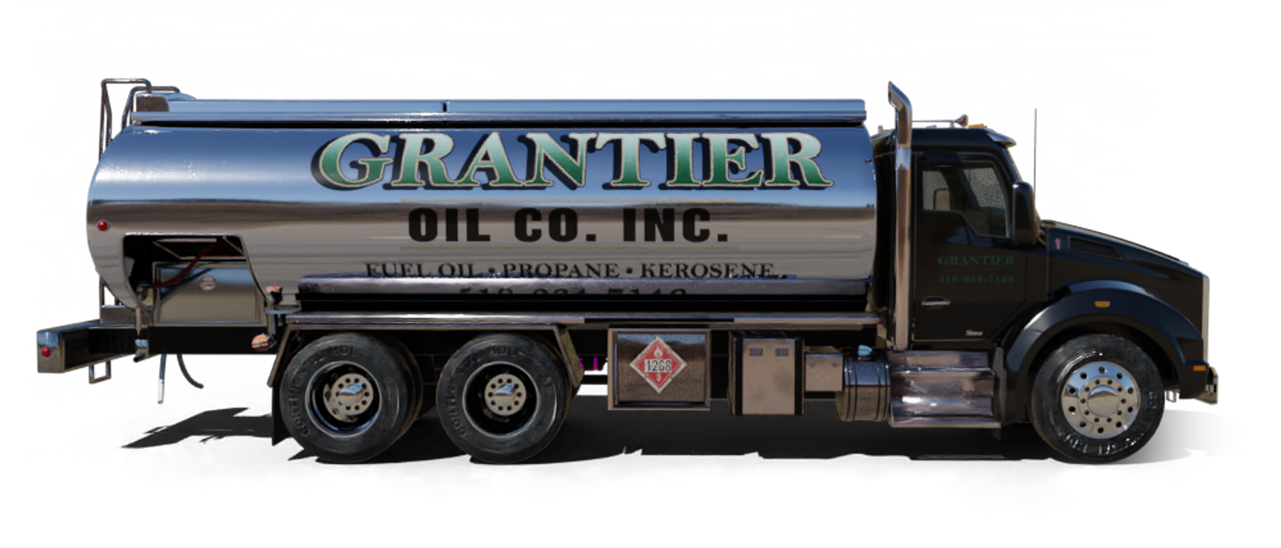 Leo Oil Heating Oil Truck Leo Oil residential home heating oil truck with a luxury 6 bedroom seaside residence in Central Islip, Long Island, New York delivering fuel oil.