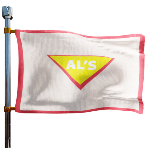 Al's Oil Service Heating Oil Prices Flag Photo of Al's Oil Service flag denoting best heating oil prices the company offers