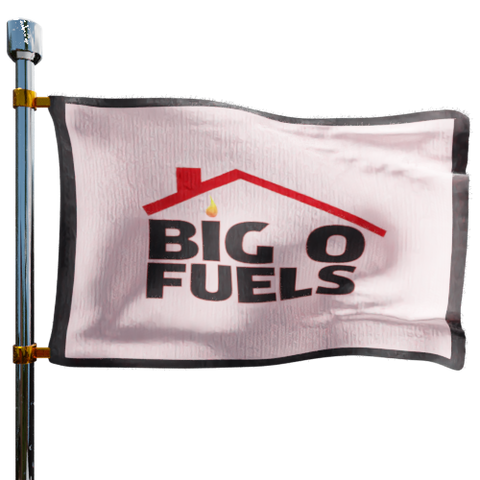 Big O Inc Heating Oil Prices Flag Photo of Big O Inc flag denoting best heating oil prices the company offers