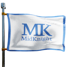 Midknight Oil Heating Oil Prices Flag Photo of Midknight Oil flag denoting best heating oil prices the company offers