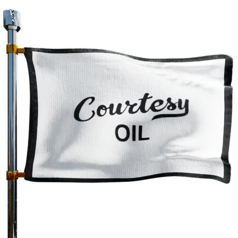 Courtesy Oil Inc Heating Oil Prices Flag Photo of Courtesy Oil Inc flag denoting best heating oil prices the company offers