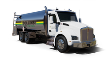 Collins Oil Inc Cash Heating Oil truck Photo of a Collins Oil Inc heating oil truck
