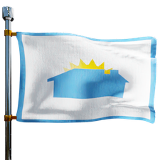 Jerry Fuel Heating Oil Prices Flag Photo of Jerry Fuel flag denoting best heating oil prices the company offers