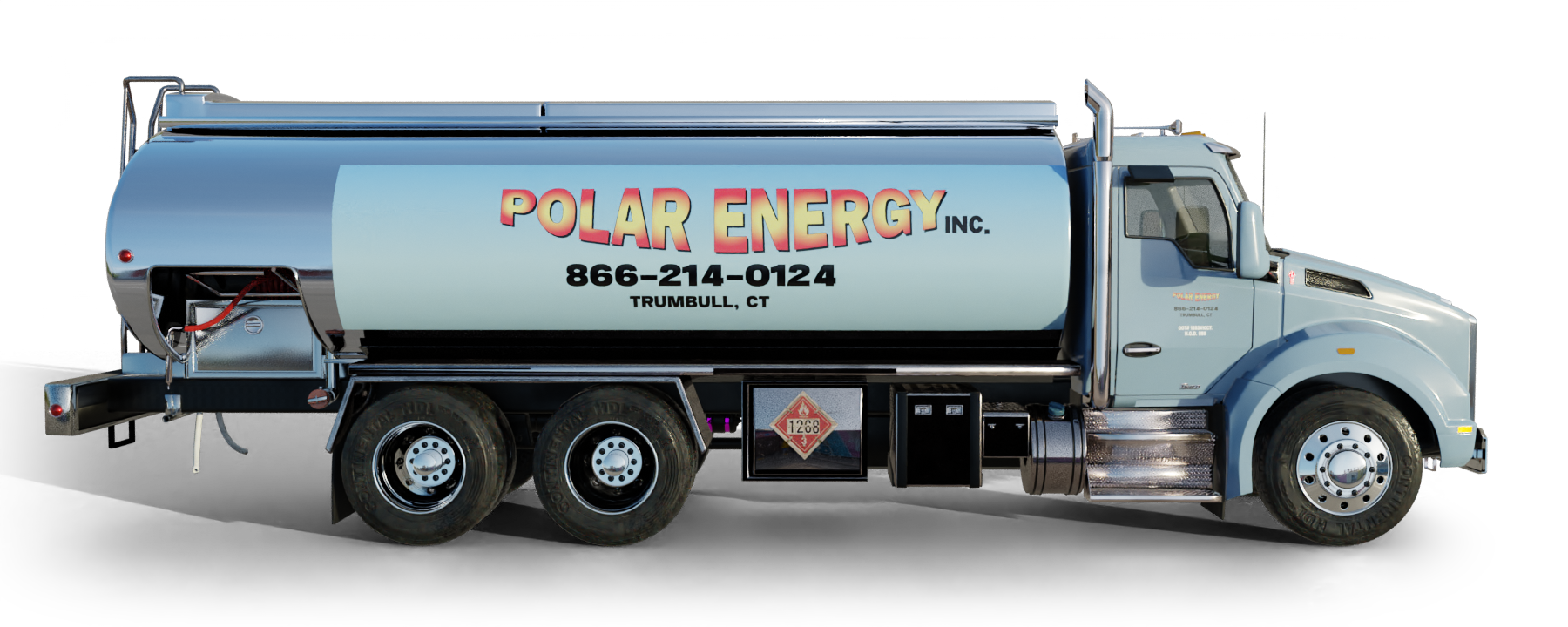 Heatly Oil truck Heatly Oil Truck in front of metro line