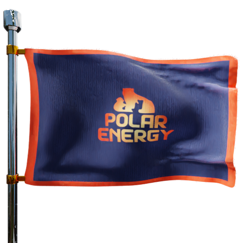 Polar Energy Heating Oil Prices Flag Photo of Polar Energy flag denoting best heating oil prices the company offers