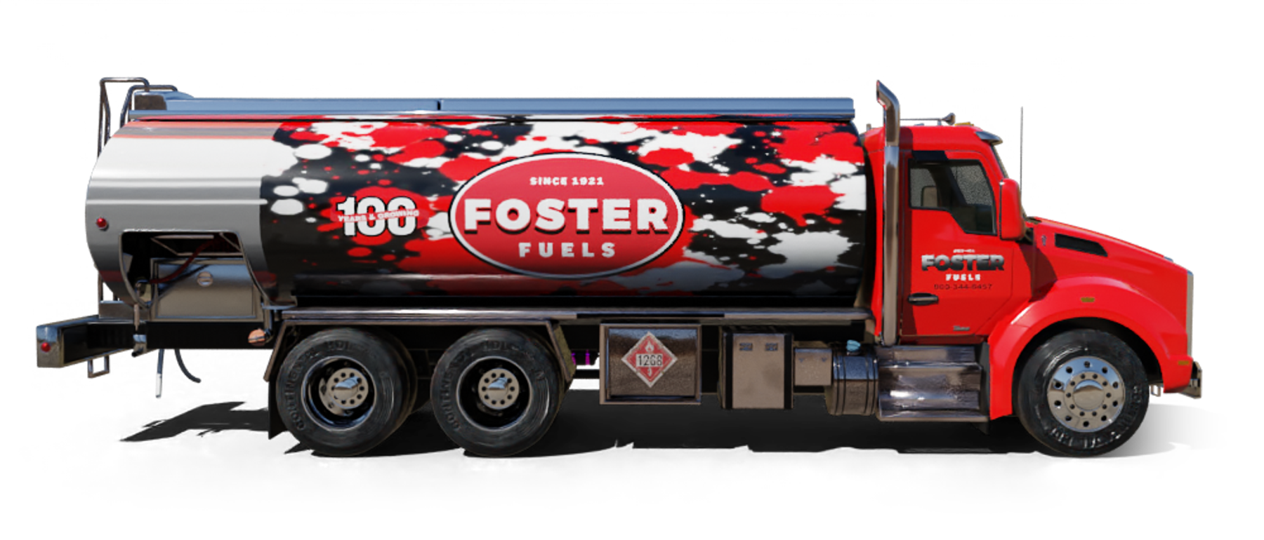 Heatly Oil truck Heatly Oil Truck in front of metro line