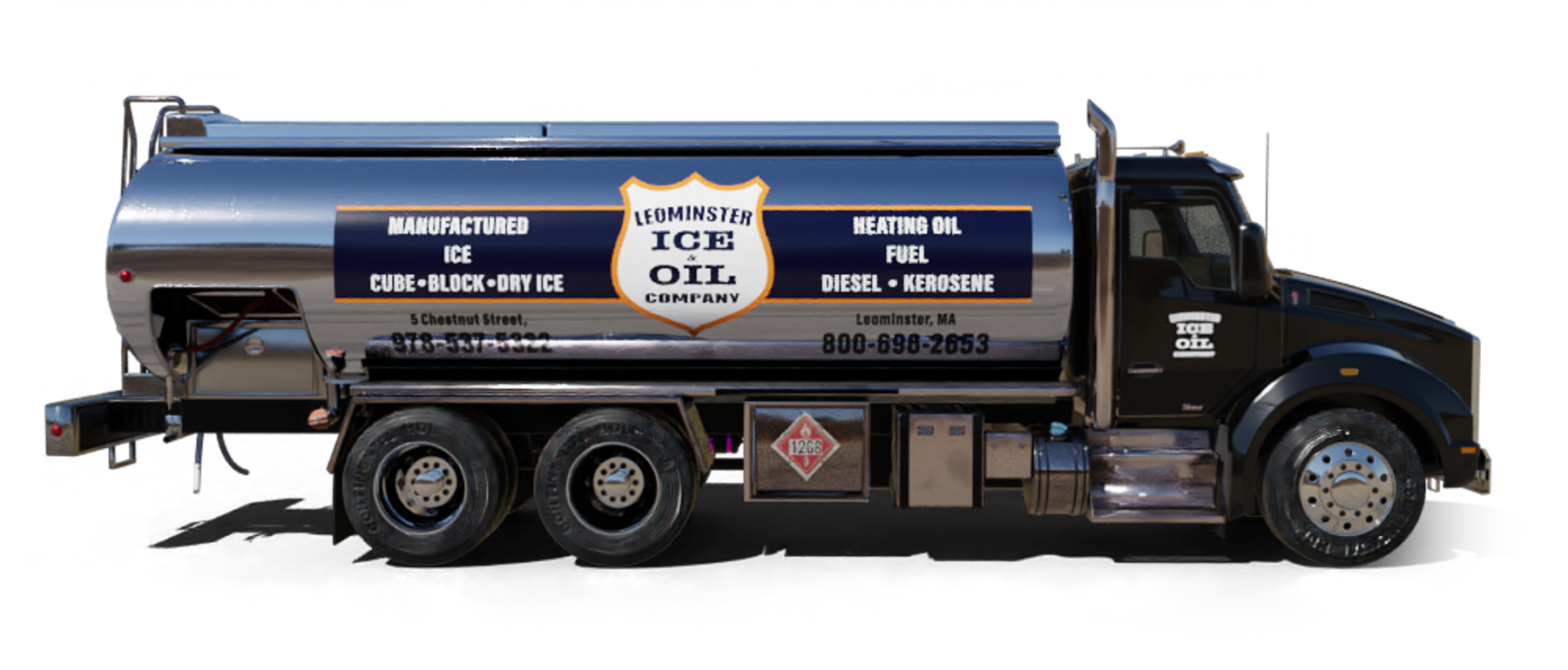 Hygrade Fuel Heating Oil Truck Hygrade Fuel residential home heating oil truck at the Suffolk County Public Works Building in Yaphank, Long Island, New York delivering fuel oil.