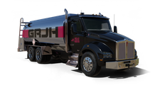 Grjh Inc Cash Heating Oil truck Photo of a Grjh Inc heating oil truck