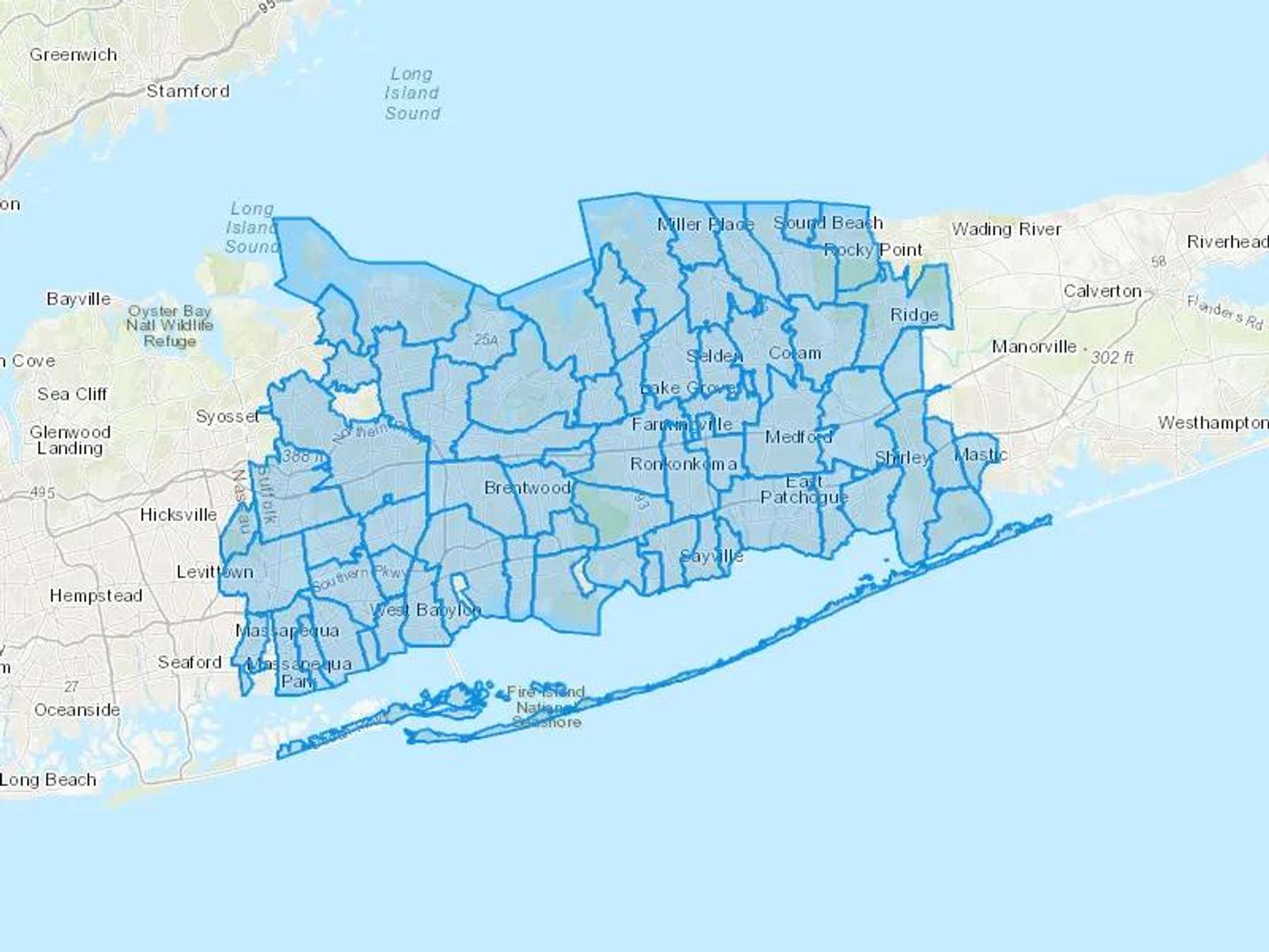 JR Fuel Oil Inc Hart Home Comfort Cash Heating Oil Delivery Map Map With The JR Fuel Oil Inc Hart Home Comfort Heating Oil Delivery Area Shaded In Blue