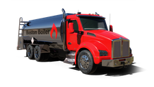 Boston Boiler & Furnace Cash Heating Oil truck Photo of a Boston Boiler & Furnace heating oil truck
